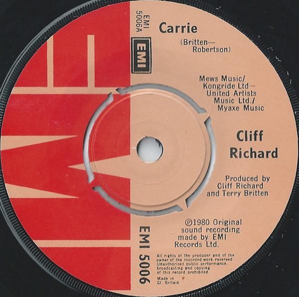 Cliff Richard - Carrie