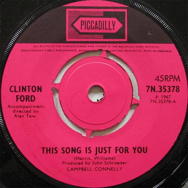 Clinton Ford - This Song Is Just For You