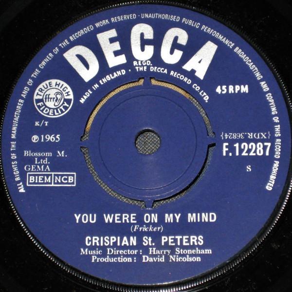 Crispian St. Peters - You Were On My Mind