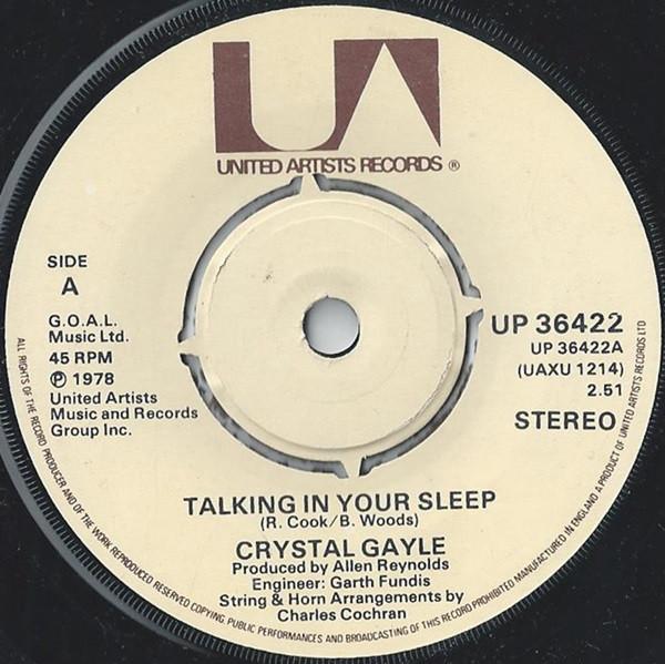 Crystal Gayle - Talking In Your Sleep