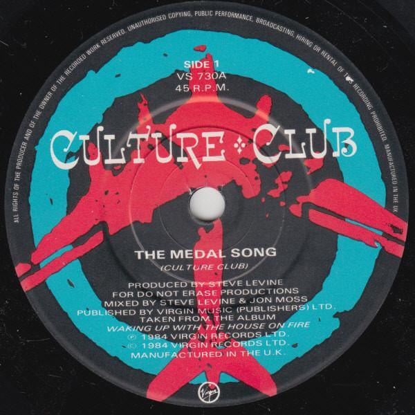 Culture Club - The Medal Song