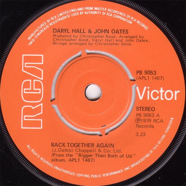 Daryl Hall & John Oates - Back Together Again