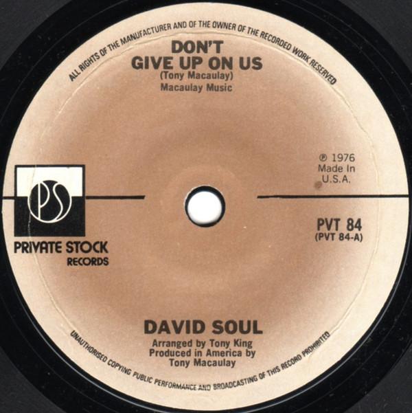 David Soul - Don't Give Up On Us