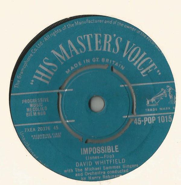 David Whitfield - Impossible