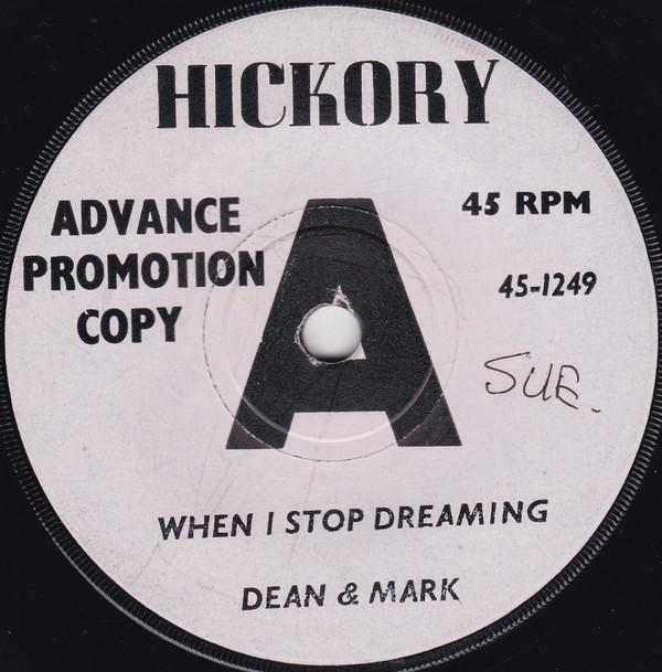 Dean & Mark - When I Stop Dreaming