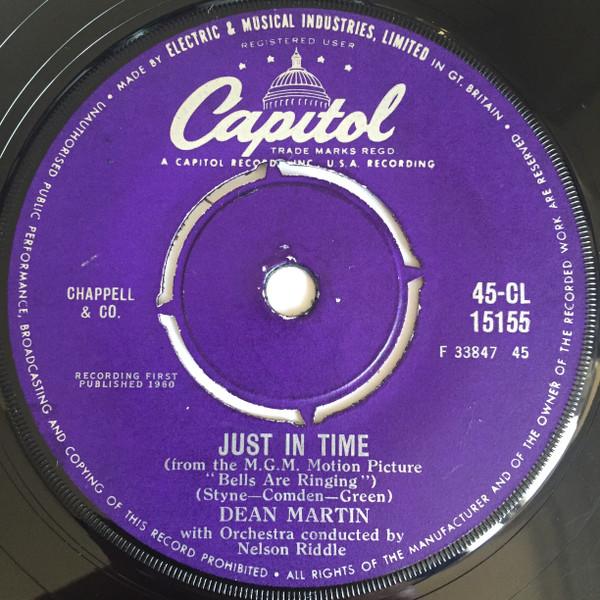 Dean Martin - Just In Time / Humdinger