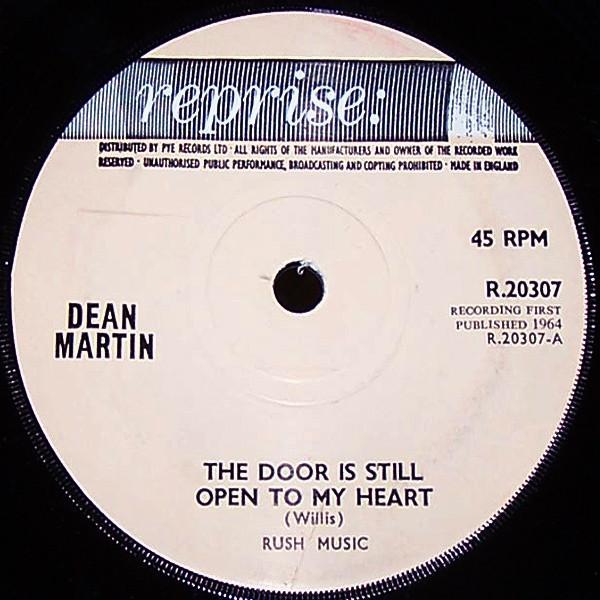 Dean Martin - The Door Is Still Open To My Heart