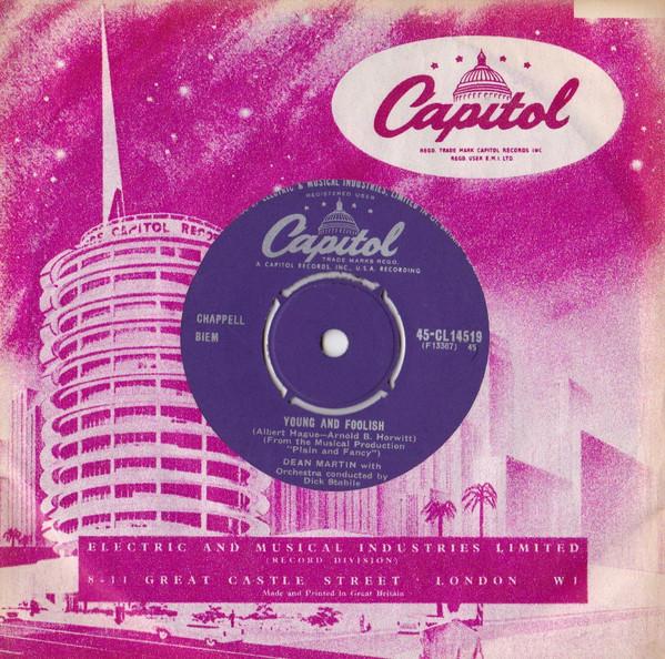 Dean Martin - Young And Foolish / Just One More Chance