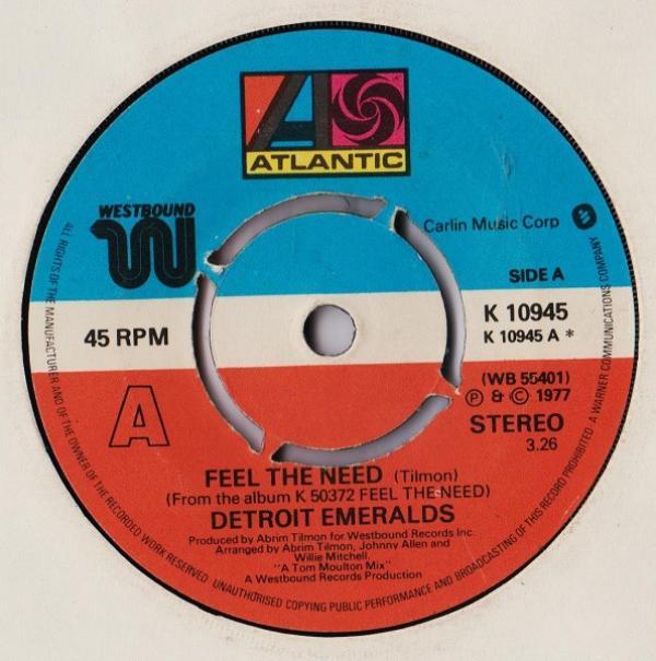 Detroit Emeralds - Feel The Need
