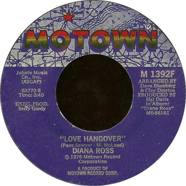 Diana Ross - Love Hangover / Kiss Me Now