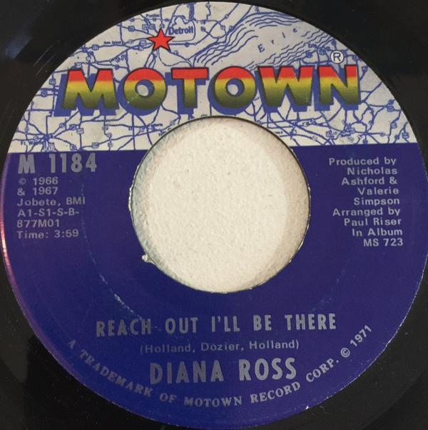 Diana Ross - Reach Out I'll Be There / (They Long To Be) Close To You