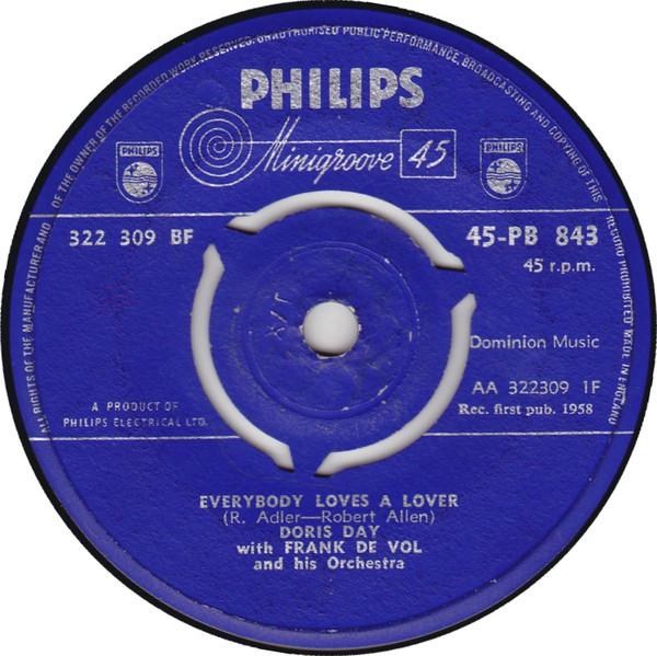 Doris Day, Frank De Vol And His Orchestra - Everybody Loves A Lover