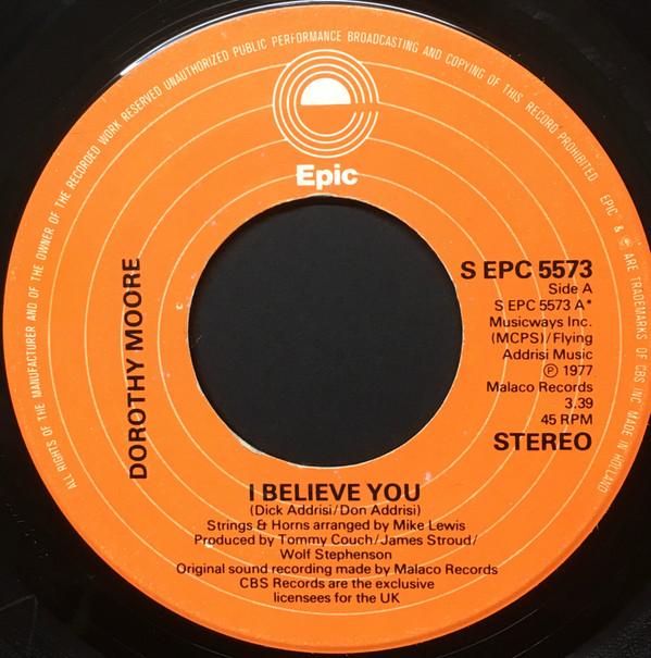 Dorothy Moore - I Believe You