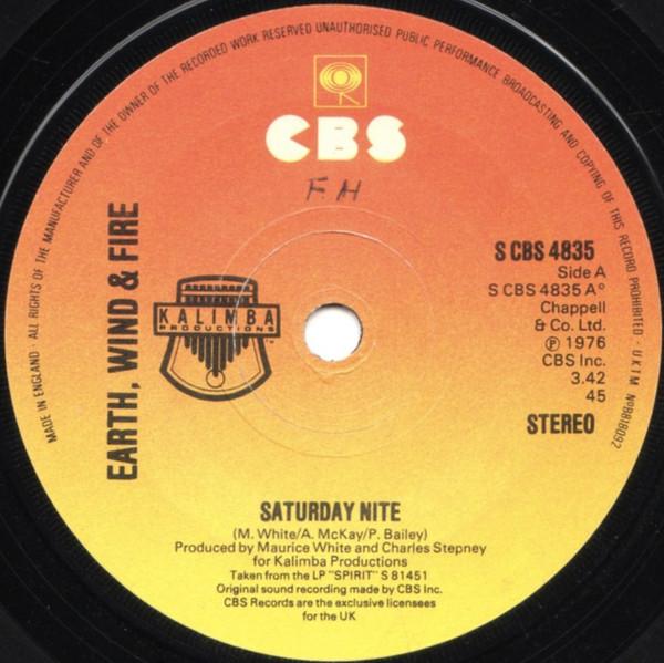 Earth, Wind & Fire - Saturday Nite
