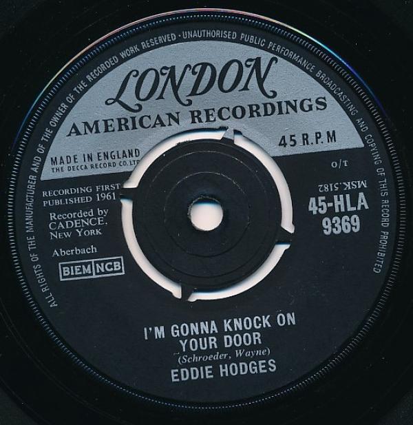 Eddie Hodges - I'm Gonna Knock On Your Door / Ain't Gonna Wash For A Week