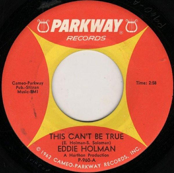 Eddie Holman - This Can't Be True