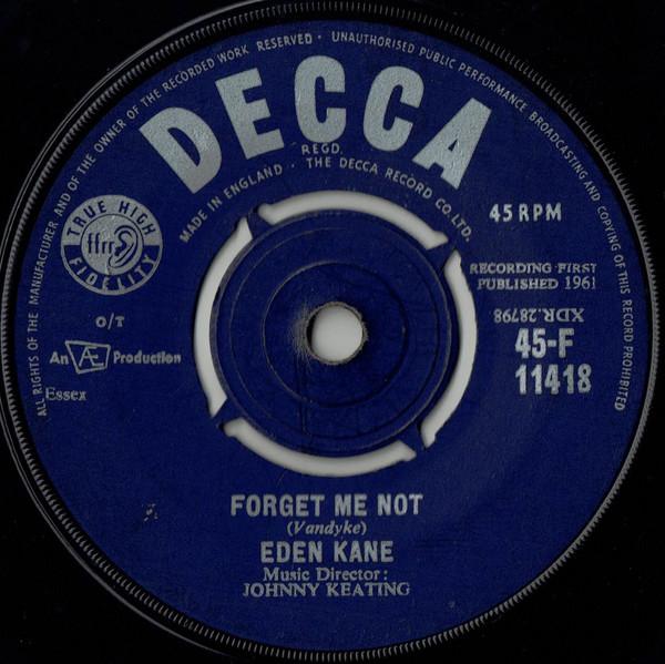 Eden Kane - Forget Me Not