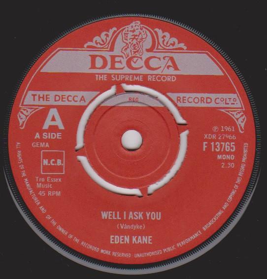 Eden Kane - Well I Ask You