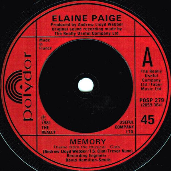 Elaine Paige - Memory