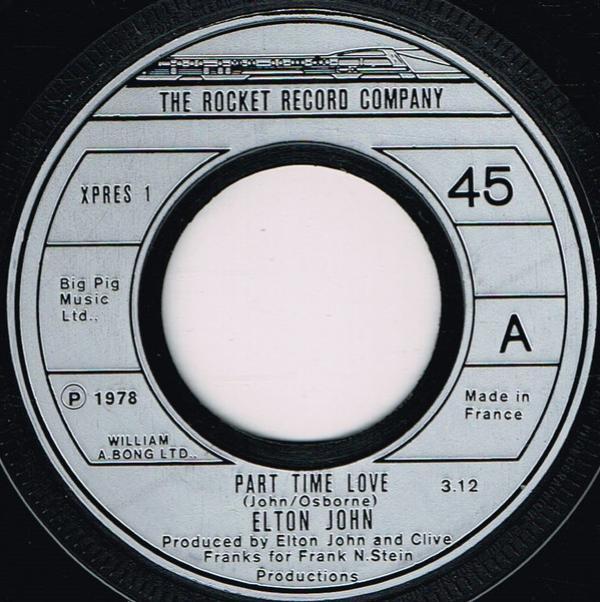 Elton John - Part Time Love
