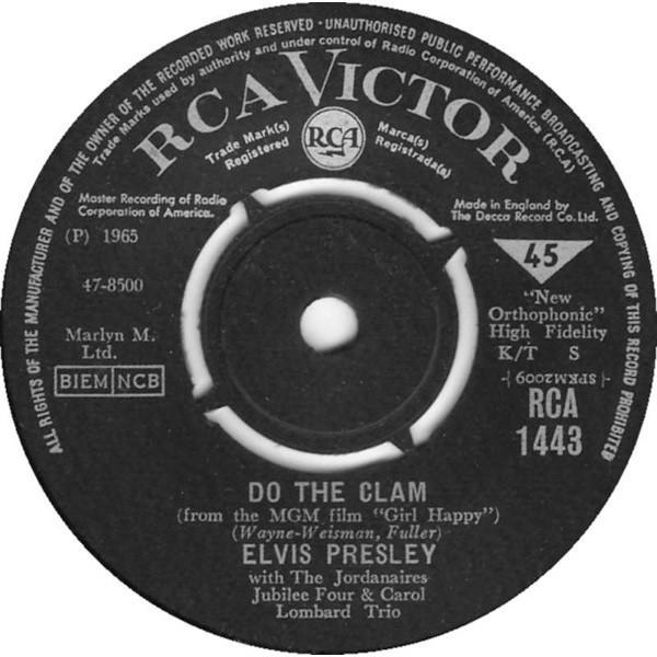 Elvis Presley - Do The Clam