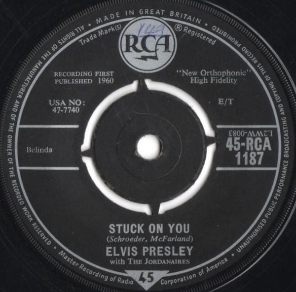Elvis Presley, The Jordanaires - Stuck On You