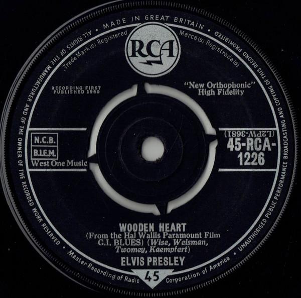 Elvis Presley - Wooden Heart