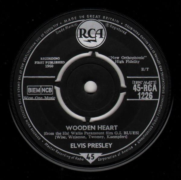 Elvis Presley - Wooden Heart