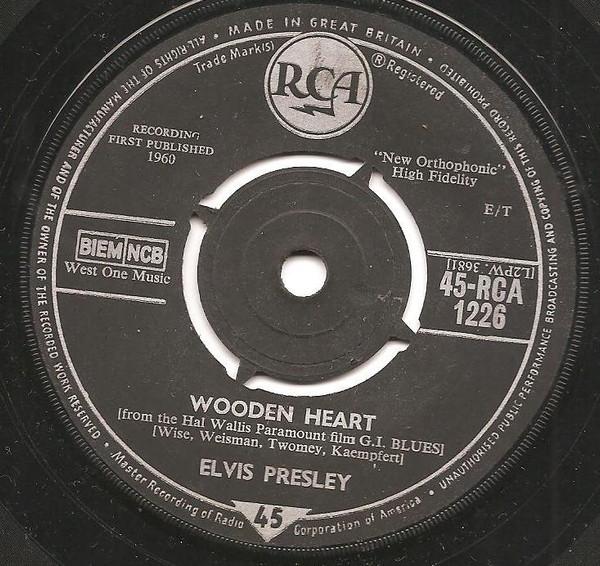 Elvis Presley - Wooden Heart