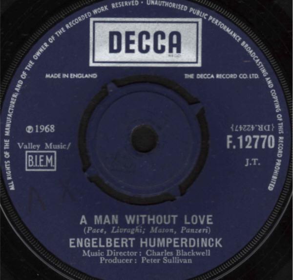 Engelbert Humperdinck - A Man Without Love