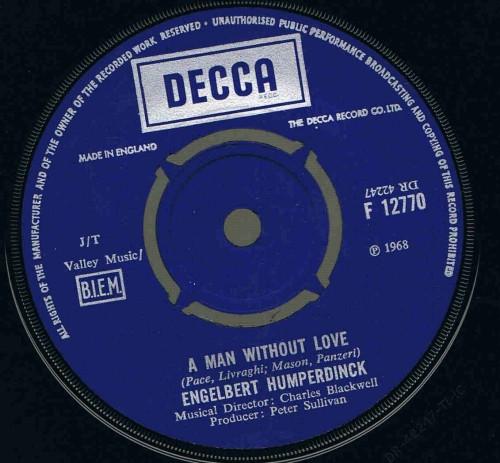 Engelbert Humperdinck - A Man Without Love
