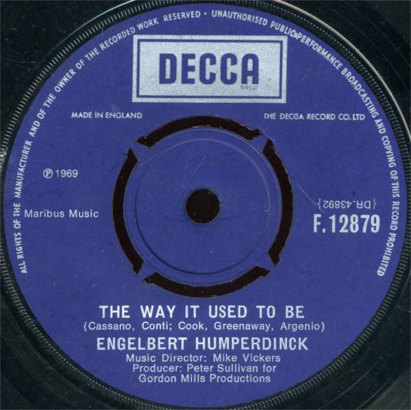 Engelbert Humperdinck - The Way It Used To Be