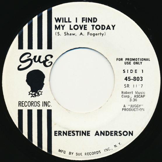 Ernestine Anderson - Will I Find My Love Today / The Best Is Yet To Come
