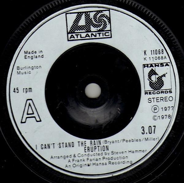 Eruption (4) - I Can't Stand The Rain
