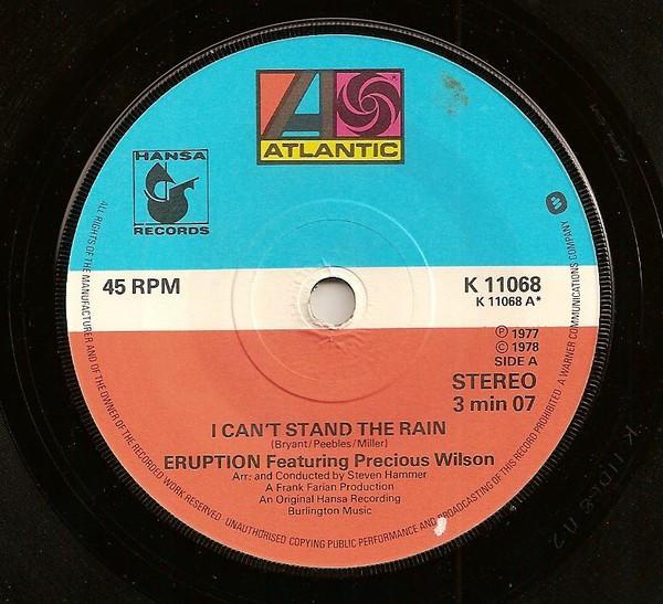 Eruption  - I Can't Stand The Rain