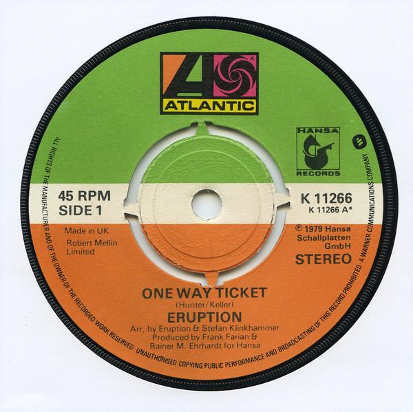 Eruption  - One Way Ticket