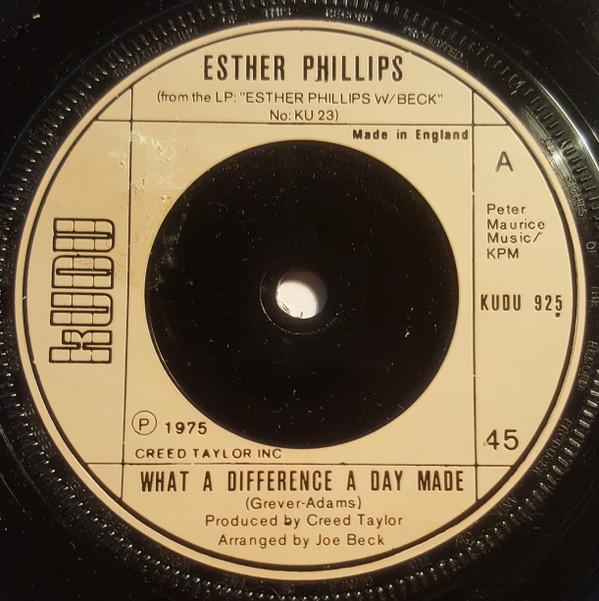 Esther Phillips - What A Difference A Day Made