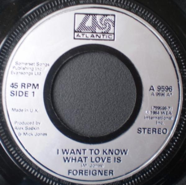 Foreigner - I Want To Know What Love Is
