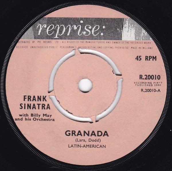 Frank Sinatra, Billy May And His Orchestra - Granada