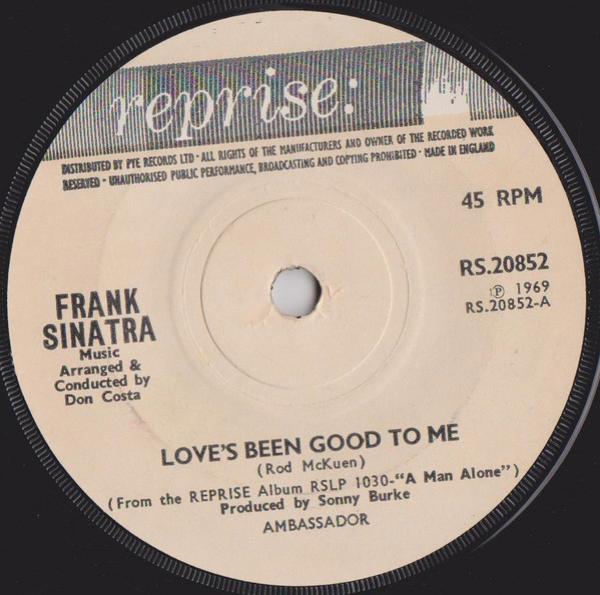 Frank Sinatra - Love's Been Good To Me