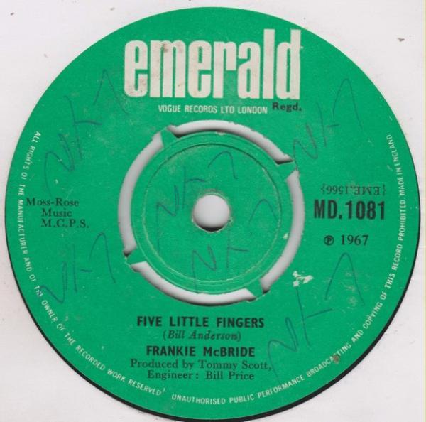 Frankie McBride - Five Little Fingers