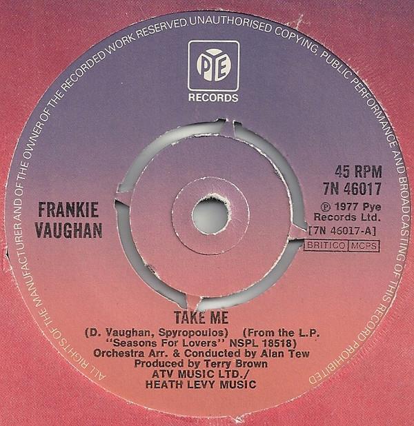 Frankie Vaughan - Take Me