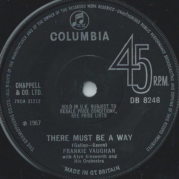 Frankie Vaughan, The Alyn Ainsworth Orchestra - There Must Be A Way