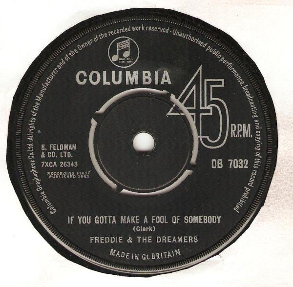 Freddie & The Dreamers - If You Gotta Make A Fool Of Somebody