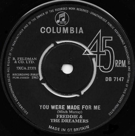 Freddie & The Dreamers - You Were Made For Me