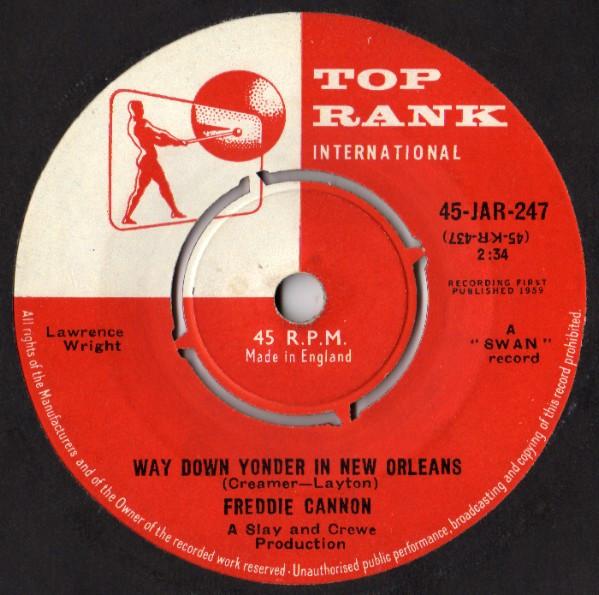 Freddy Cannon - Way Down Yonder In New Orleans