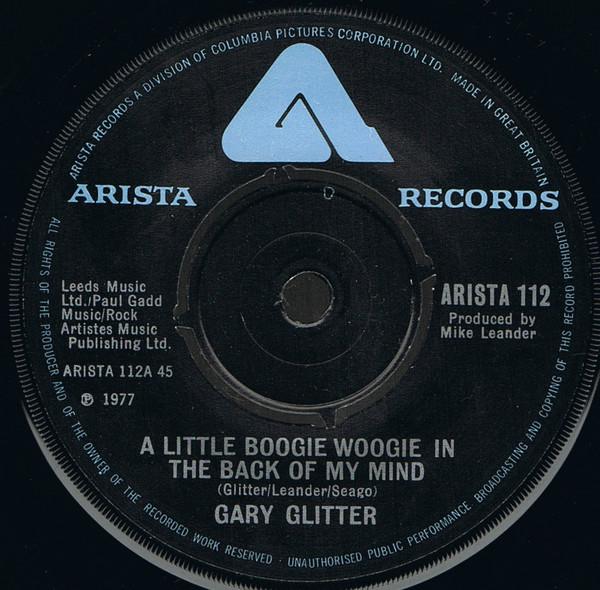 Gary Glitter - A Little Boogie Woogie In The Back Of My Mind