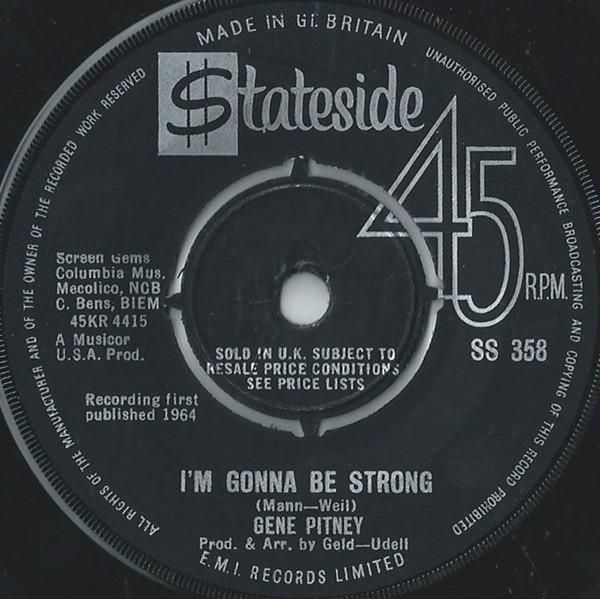 Gene Pitney - I'm Gonna Be Strong