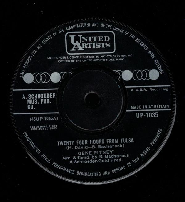 Gene Pitney - Twenty Four Hours From Tulsa