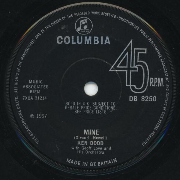 Geoff Love & His Orchestra, Ken Dodd - Mine